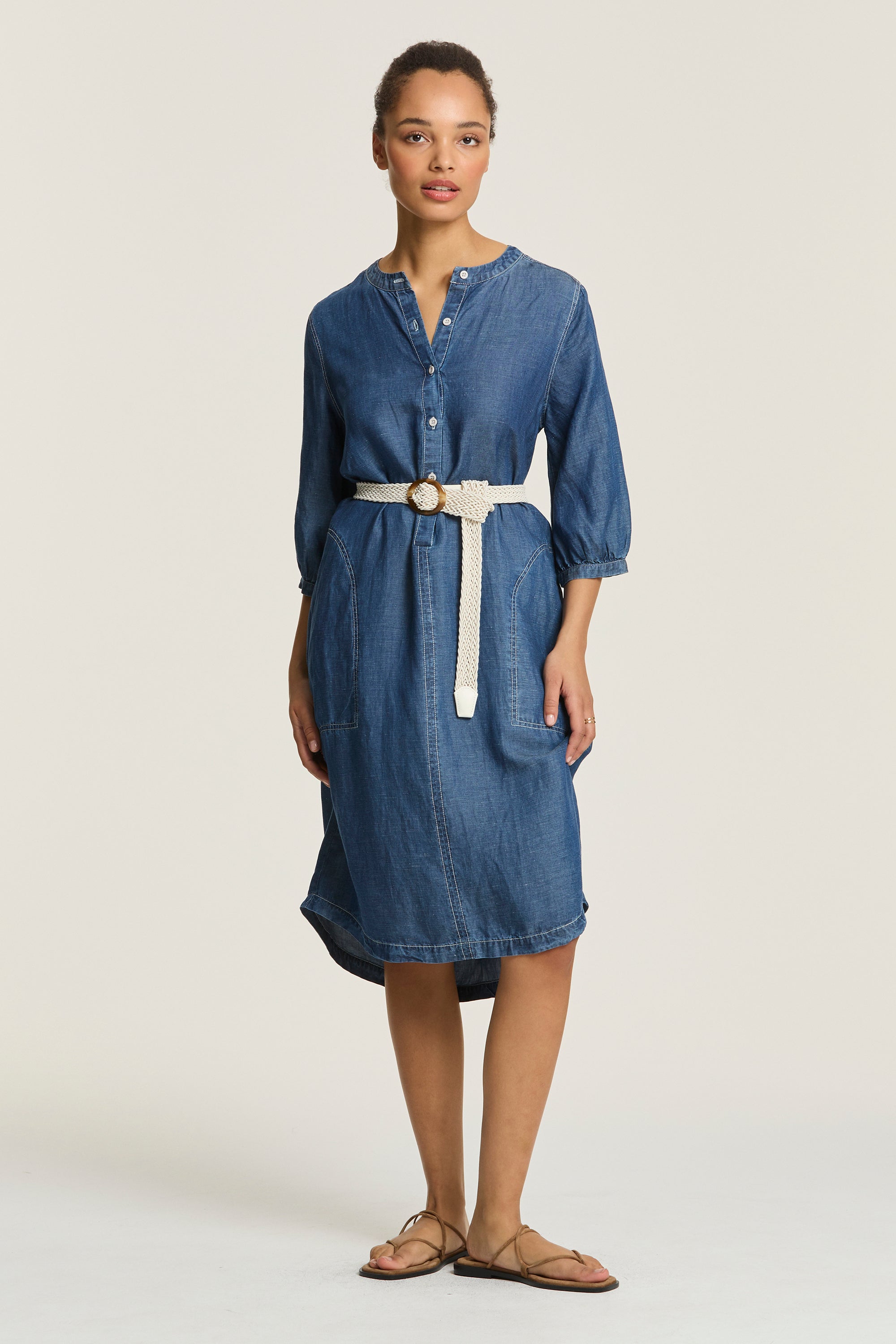 Next chambray dress best sale