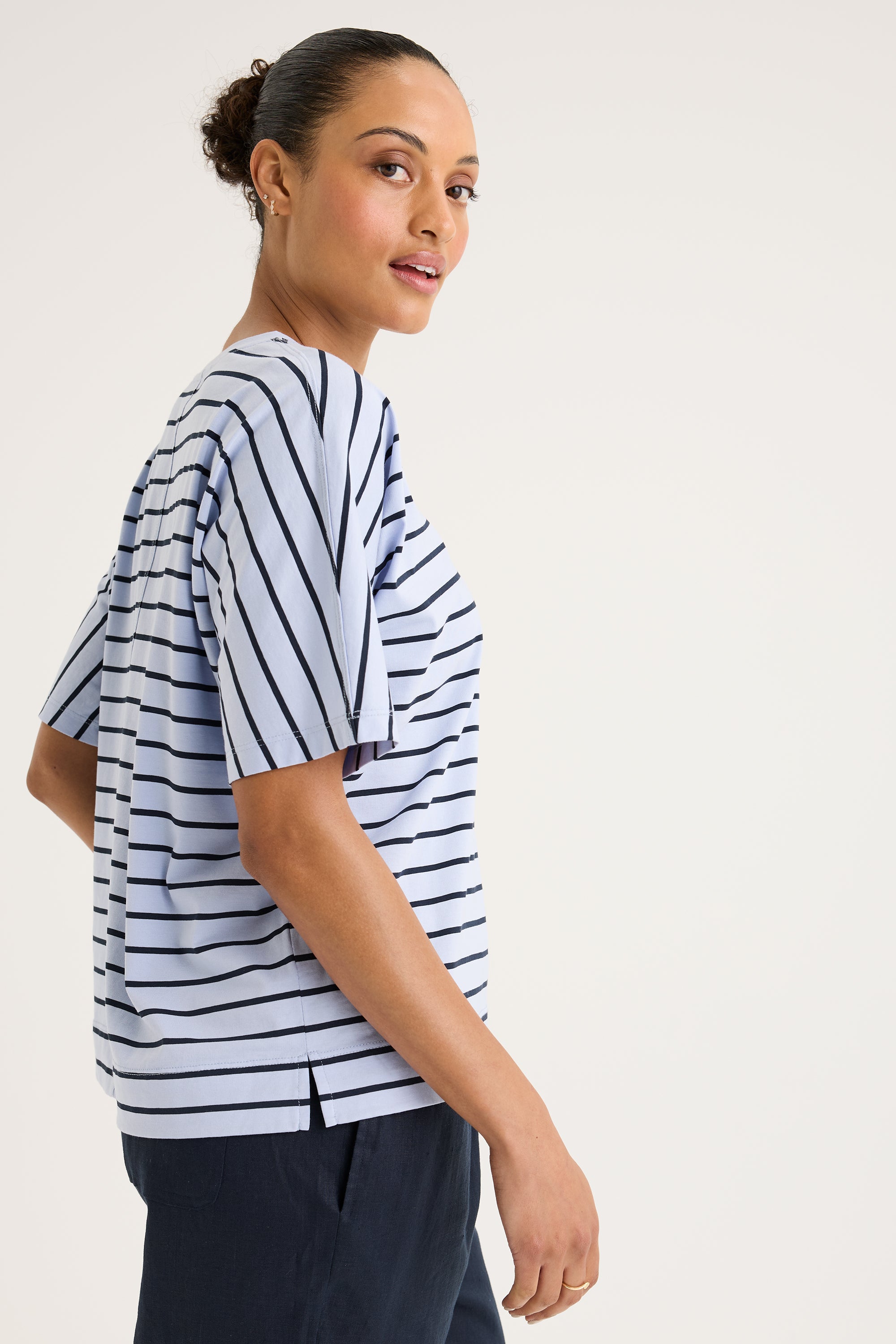 Carbon Stripe Tee