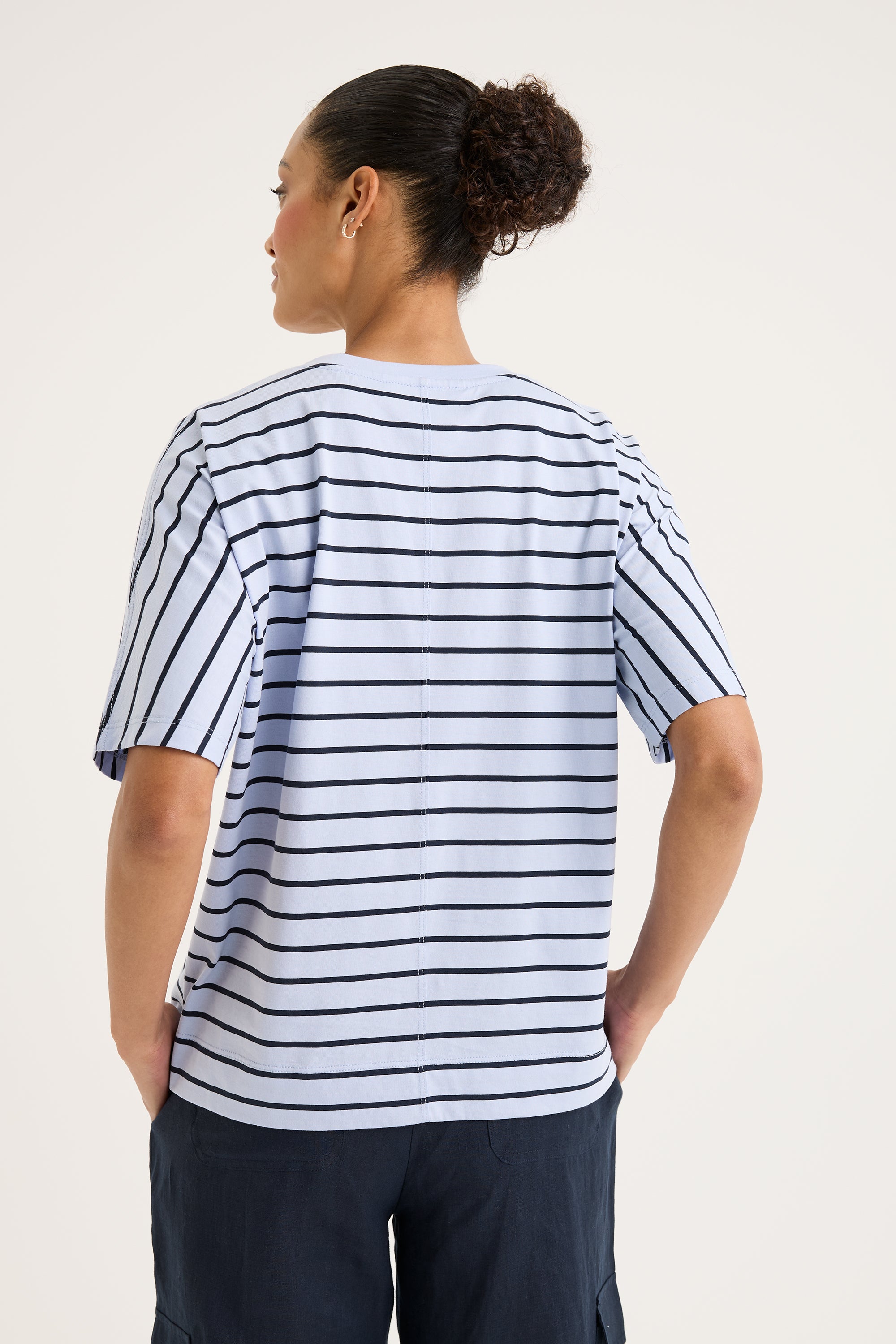 Carbon Stripe Tee