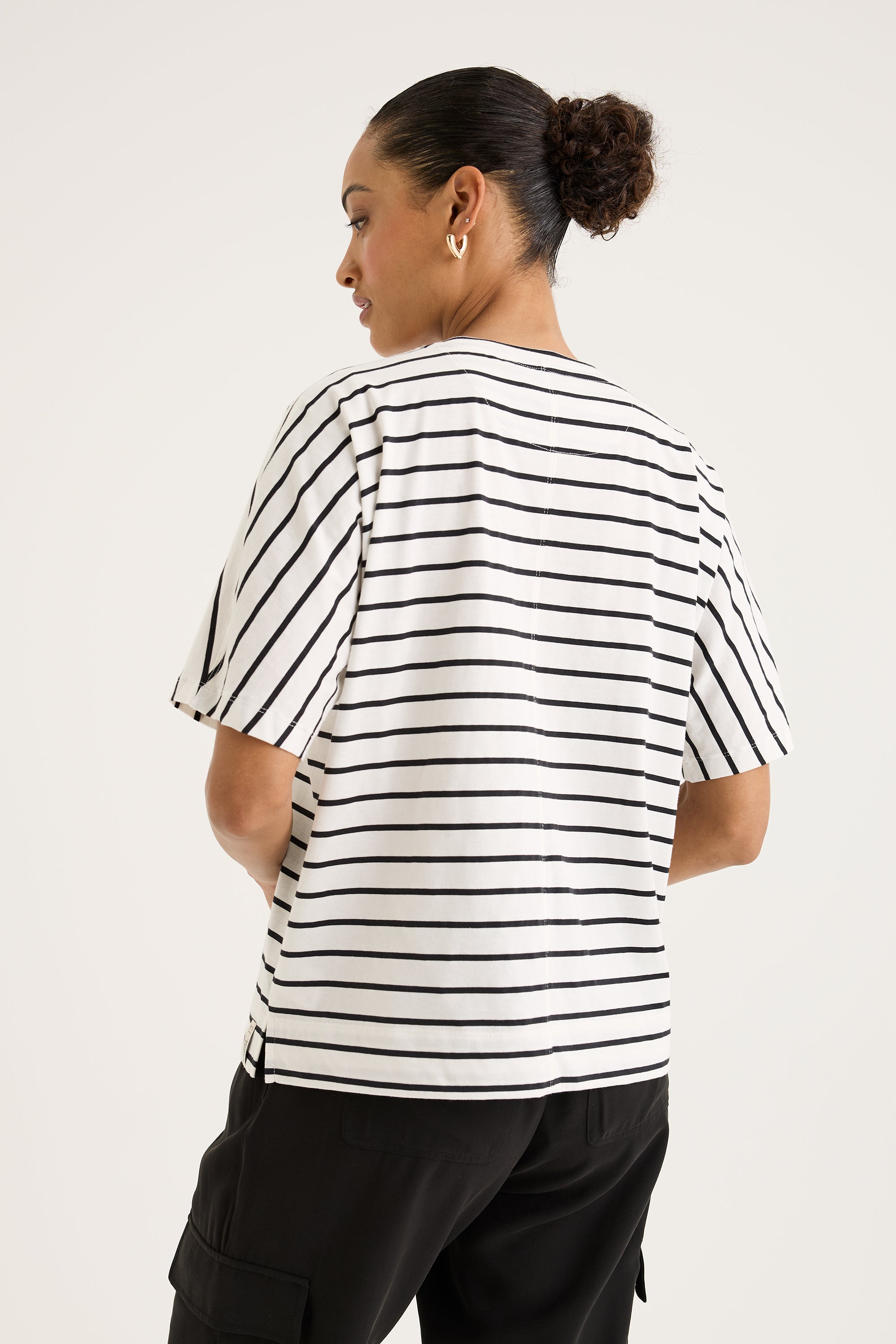 Carbon Stripe Tee